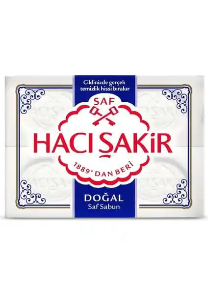 Hacı Şakir Doğal Saf Geleneksel Beyaz Sabun: Doğallık ve Kalitenin Temsilcisi