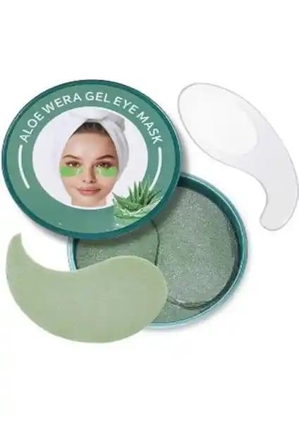 Halvey Göz Altı Aydınlatıcı Sıkılaştırıcı ve Onarıcı Aloe Vera Jel Özlü Maske
