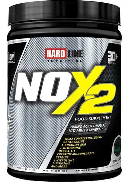 Hardline Nutrition Nox 2 Yeşil Elma Aromalı Performans Artırıcı Pre-Workout Takviyesi
