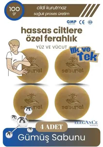 Hassas Ciltler İçin Doğal Gümiş Sabunu: Ferahlatıcı ve Nemlendirici Temizlik Ürünü