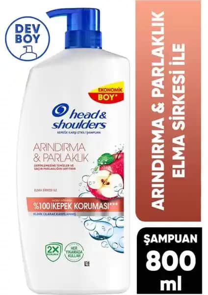 Head&Shoulders Elma Sirkesi Şampuanı: Kepek ve Saç Sağlığı İçin Etkili Çözüm