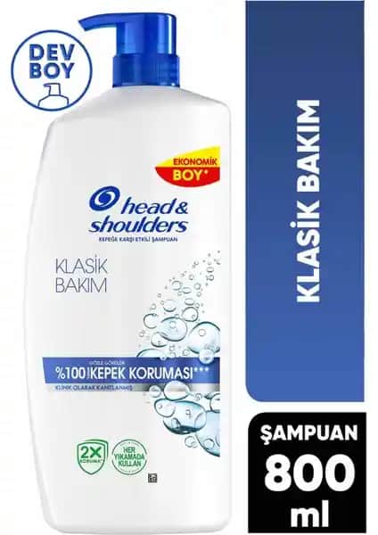 Head&Shoulders Klasik Bakım Şampuanı Saç Sağlığı ve Kepekle Mücadelede Etkili Bir Çözüm