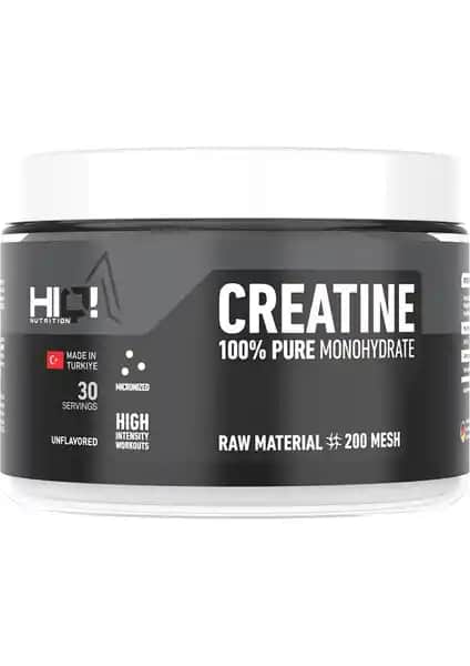 HIQ Nutrition Creatine Monohydrate Performans Artırıcı Yüksek Kalite Takviye Ürünü