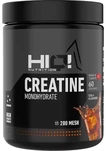 HIQ Nutrition Kreatin 360G Kola Aromasıyla Güç ve Performans Artırıcı Takviye