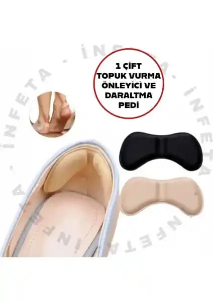İnfeta 1 Çift Ayakkabı Topuk Vurma Önleyici Pedi ile Ayak Sağlığınızı Koruyun