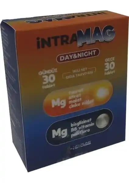 Intramag Day&Night 30+30 Tablet ile Günlük Enerji ve Uyku Kalitenizi Artırın