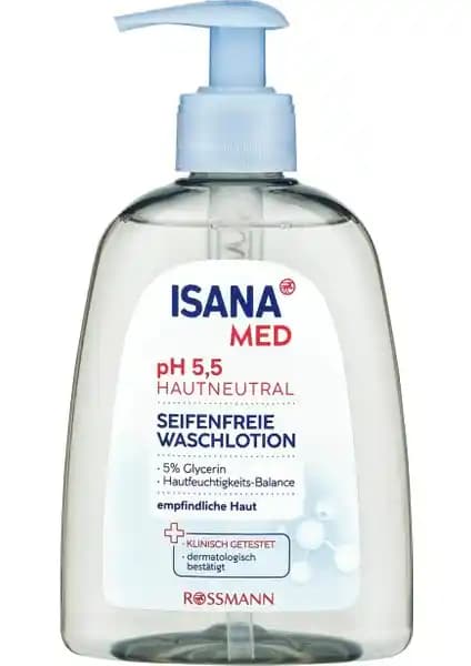 Isana Med Yıkama Losyonu Hassas ve Kuru Ciltler İçin Güvenli Temizlik Çözümü