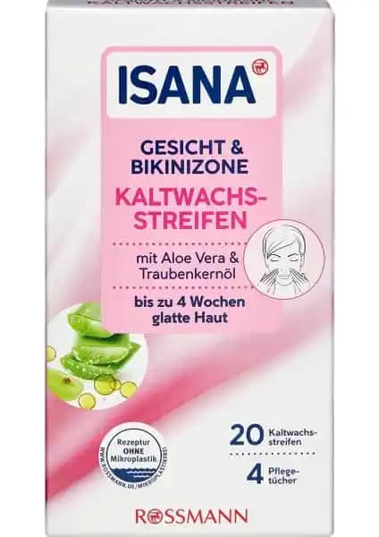 Isana Soğuk Ağda Bandı Yüz ve Bikini Bölgesi İçin Hızlı ve Güvenli Epilasyon Çözümü