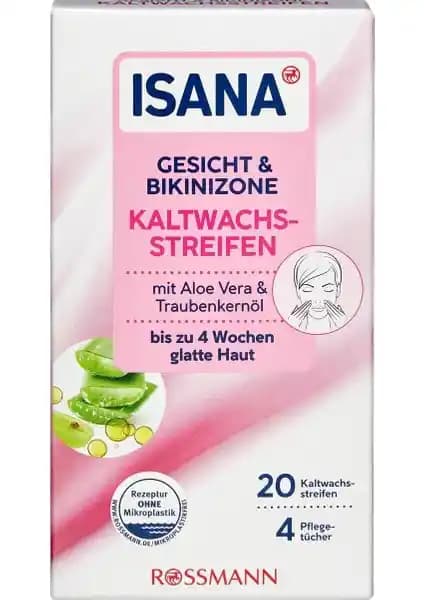 Isana Soğuk Ağda Bandı Yüz ve Bikini Bölgesi İçin Hızlı ve Güvenli Epilasyon Çözümü