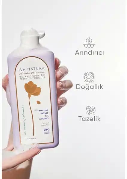 Iva Natura Lavanta Özlü Duş Jeli: Organik ve Doğa Dostu Temizlik Ürünü Özellikleri