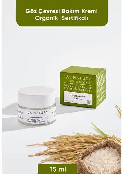 Iva Natura Organik Göz Çevresi Kremi Samandağ Biber Özlü Doğal Cilt Bakımı