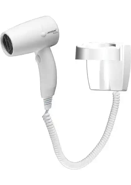 Jackson MidiFön Otel Tipi Saç Kurutma Makinesi Profesyonel Kullanım İçin Güçlü ve Dayanıklı