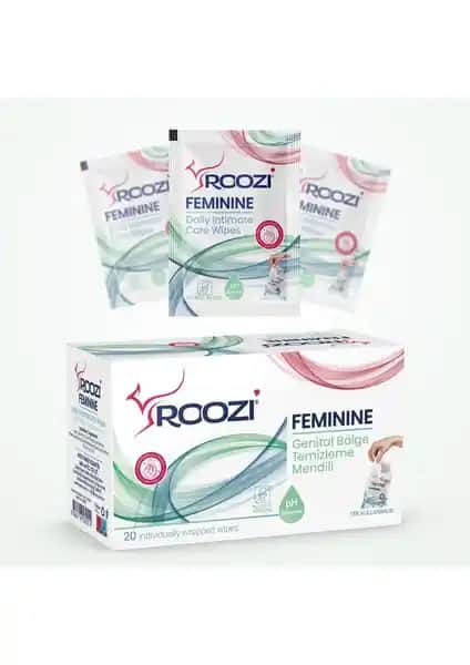 Kadınlar İçin Günlük Hijyen ve Ferahlık Sağlayan Roozi İntim Mendilleri Ürün Özellikleri