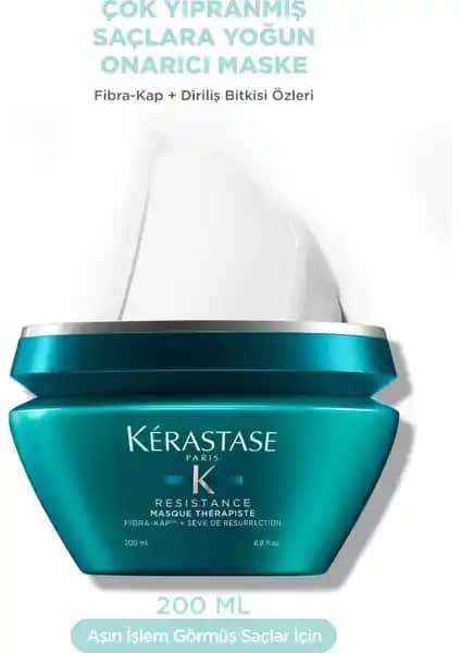 Kerastase Resistance Masque Thérapiste ile Yoğun Saç Onarımı ve Canlandırma Yöntemleri