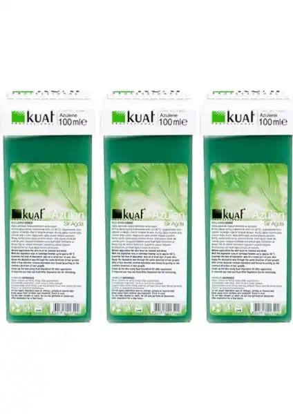 Kuaf Kartuş Ağda 3'lü Set Azulen: Hassas ve Güvenilir Ağda Çözümü