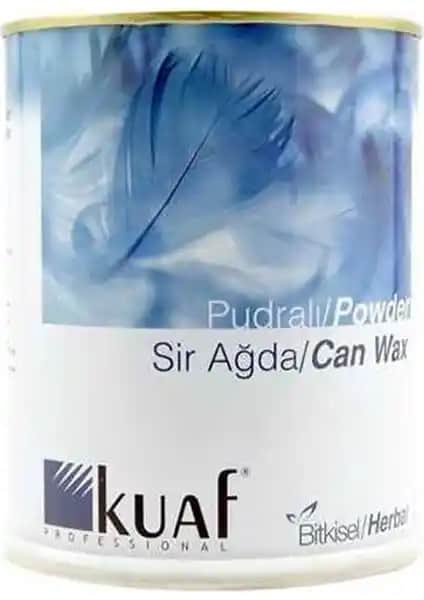 Kuaf Konserve Sir Ağda Pudralı 800 ml - Profesyonel ve Ev Kullanımı İçin Uygun Ağda Ürünü