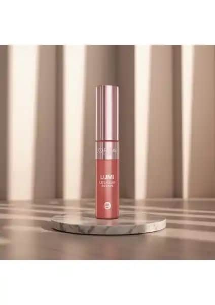 L'Oréal Paris Lumi Blush Likit Allık 630 Glowy True Rose ile doğal ve parlak görünüm sağlayan makyaj ürünü