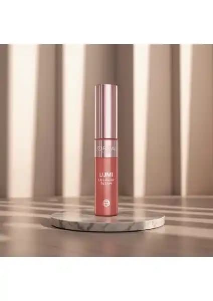 L'Oréal Paris Lumi Blush Likit Allık 630 Glowy True Rose ile doğal ve parlak görünüm sağlayan makyaj ürünü