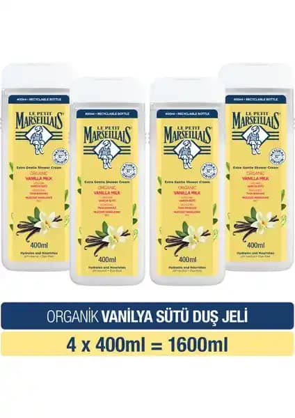 Le Petit Marseillais Vanilya Sütü Nemlendirici ve Besleyici Duş Jeli Ürün Özellikleri