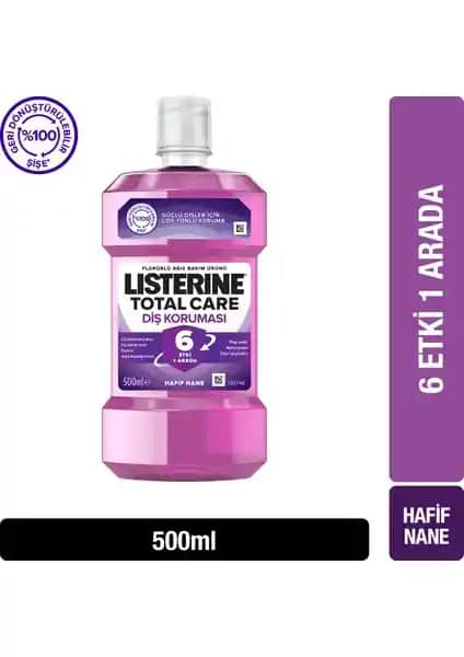 Listerine Total Care Ağız Bakım Suyu: Tam Koruma ve Ferahlık Sağlayan Güçlü Formül