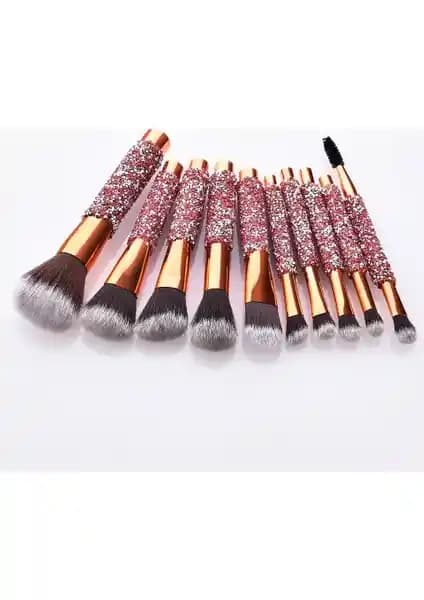 Lovely Bird Özel Rose Çantalı Makyaj Fırça Seti ile Profesyonel Makyaj Deneyimi