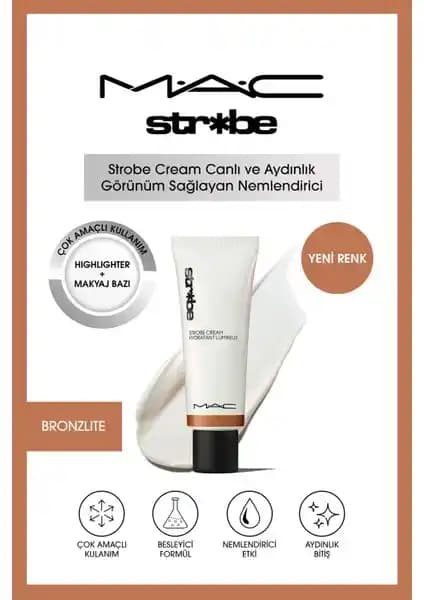 Mac Strobe Cream Aydınlatıcı Krem: Doğal Parlaklık ve Sağlıklı Cilt İçin Çok Yönlü Çözüm