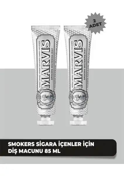 Marvis Smokers Whitening Diş Macunu ile Lekeleri Gidermenin ve Beyazlığın Anahtar Yolu