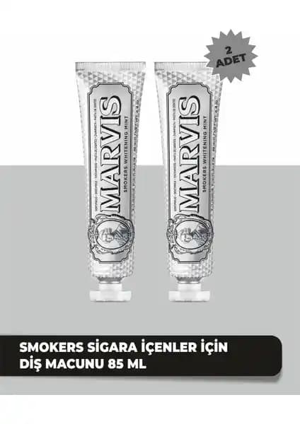 Marvis Smokers Whitening Diş Macunu ile Lekeleri Gidermenin ve Beyazlığın Anahtar Yolu