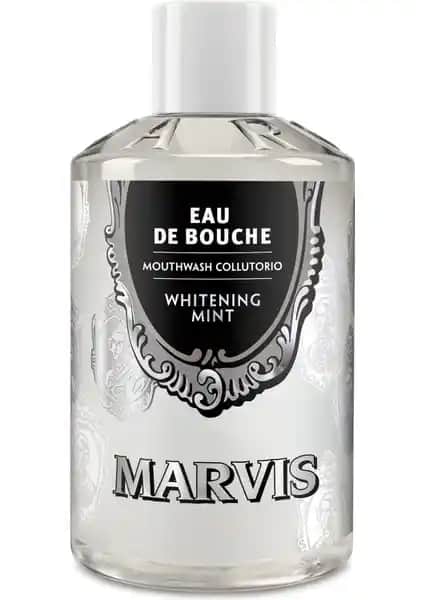 Marvis Whitening Mint Ağız Bakım Suyu: Ferahlatıcı ve Beyazlatıcı Özelliklerle Günlük Kullanım