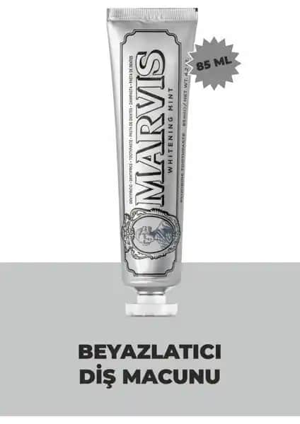 Marvis Whitening Mint Diş Macunu: Beyazlatma ve Temizlikte Güncel Çözüm
