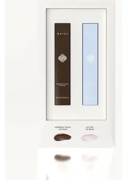 Matsu Expresso Glaze + Ice Pop Dudak Bakım Seti: Nemlendirici ve Ferahlatıcı Tasarım