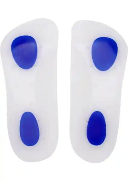 Medigel MG02 Silikon 3/4 Ortopedik Darbe Emici Topuk İç Tabanlık Özellikleri ve Kullanım Alanları