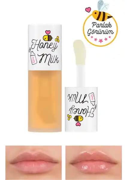 MISSHA Bal ve Süt Özlü Dudak Bakım Yağı: Nemlendiren ve Parlatan Doğal Dudak Bakımı Ürünü