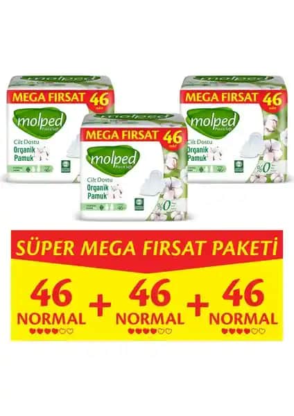 Molped Pure&Soft Organik Pamuk ile Rahat ve Güvenli Regl Dönemi Hijyen Ürünü