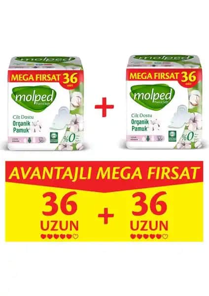 Molped Pure&Soft Uzun Avantajlı Mega Fırsat Paketi: Konfor ve Güven Bir Arada