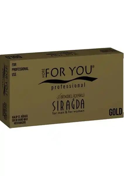 More For You Bitkisel Kalıp Sir Ağda Gold 500 Ml Doğal ve Güvenli Epilasyon Seçeneği