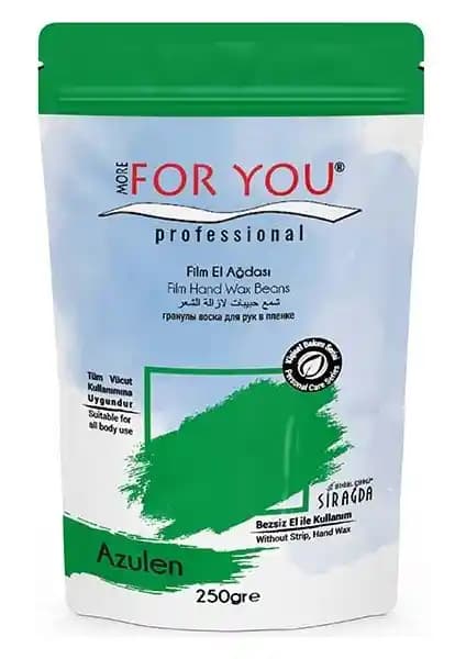 More For You Boncuk Ağda Azulen Yeşil 250 gr Cilt Bakımında Yeni Bir Dönem