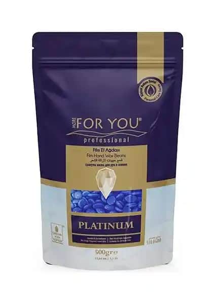 MORE FOR YOU Çekirdek Maske Ağda Platinum 500 gr: Çok Yönlü ve Pratik Epilasyon Ürünü