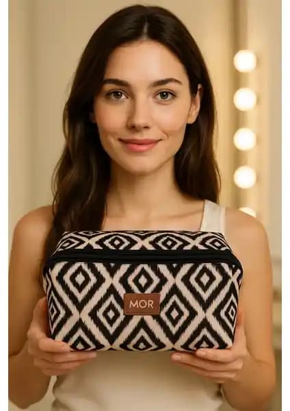 Morport Sıvı Geçirmez Çok Amaçlı Makyaj Çantası Şıklık ve Fonksiyonellik Bir Arada