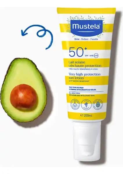 Mustela SPF 50 Güneş Kremi: Organik İçerikli, Hassas Ciltler İçin Yüksek Koruma Sağlayan Güneş Losyonu