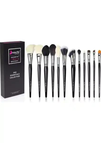 Nascita PRO Essentials Collection Fırça Seti 38 Profesyonel ve Amatör Makyaj İçin Uygun