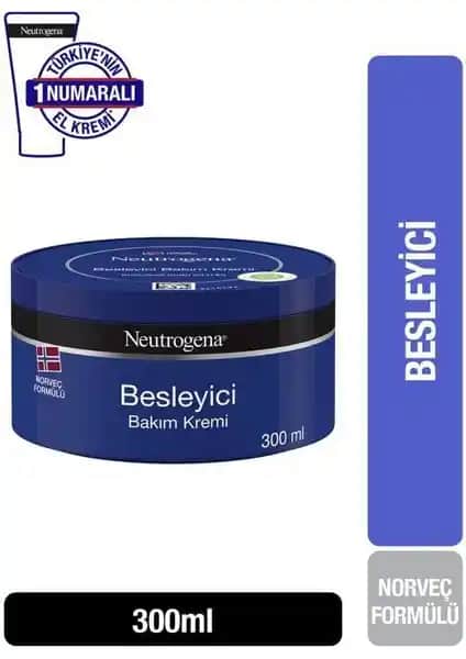 Neutrogena Norveç Formülü Besleyici Bakım Kremi: Kuru ve Hassas Ciltler İçin Etkili Nemlendirici Çözüm