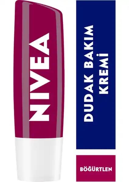 Nivea Böğürtlen Dudak Bakım Kremi ve Dudak Parlatıcısı ile Günlük Dudak Bakımı