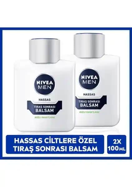 Nivea Men Erkek Hassas Cilt Tıraş Sonrası Balsamı: Yatıştırıcı ve Koruyucu Bakım Ürünü