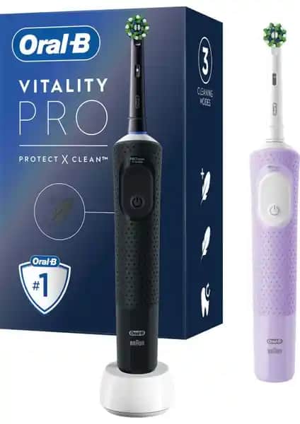 Oral-B D103 Vitality Pro Cross Action Şarjlı Diş Fırçası Günlük Ağız Bakımında Yüksek Performans