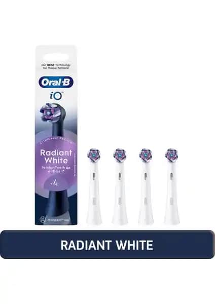 Oral-B iO Radiant White Beyaz Diş Fırçası Yedek Başlıkları: Etkili Temizlik ve Parlaklık Sağlayan Çözüm
