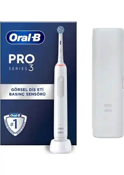 Oral-B Pro 3 3500 Şarj Edilebilir Diş Fırçası: Temizlik ve Teknolojide Üst Seviye