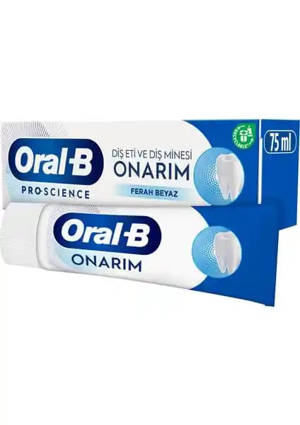 Oral-B Pro-Science Ferah Beyaz Diş Macunu ile Diş ve Diş Eti Sağlığını Güçlendirin