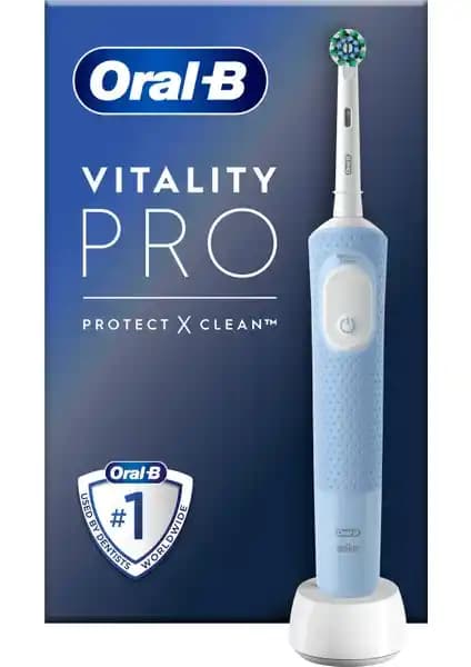 Oral-B Vitality Pro Mavi Elektrikli Diş Fırçası: Etkili Temizlik ve Kullanım Kolaylığı