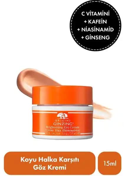 Origins Göz Kremi 15 Ml Warm Tonu ile Göz Çevresi Nemlendirme ve Aydınlatma